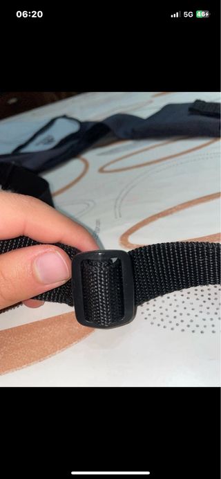 maraupio Adidas nero e grigio