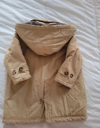 Gabardina  de niño 2-3 años beige