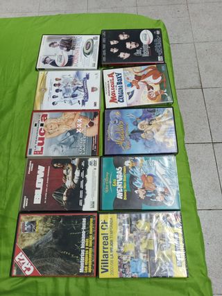 10 DVDs - Películas y Deportes