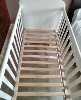 Cuna para bebe blanca