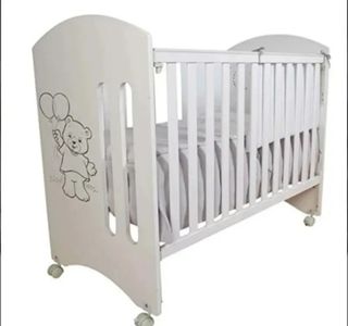 Cuna para bebe blanca