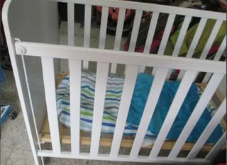 Cuna para bebe blanca
