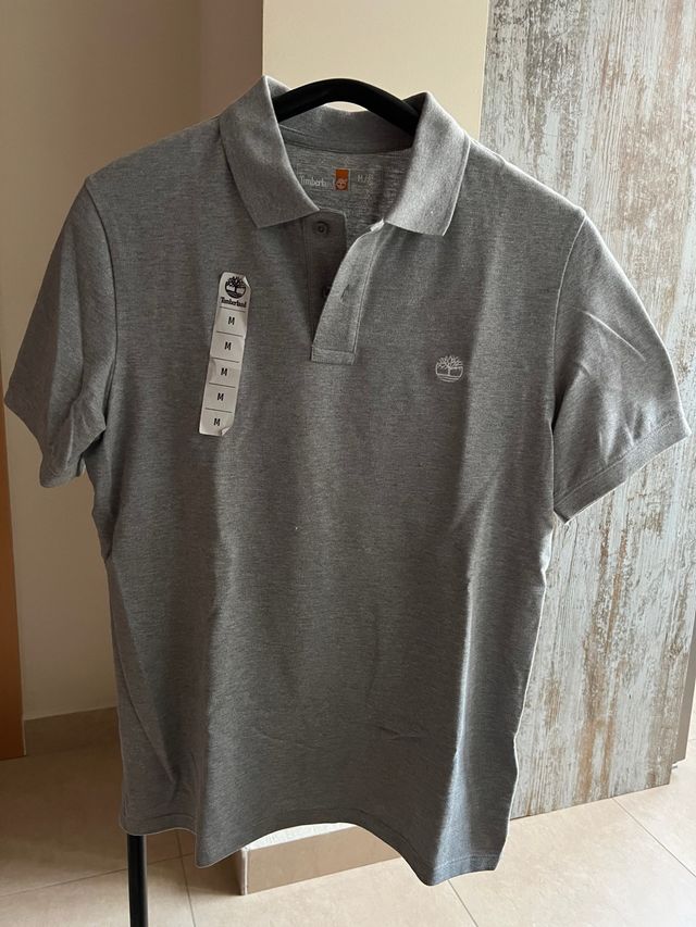Polo Timberland gris - Talla M