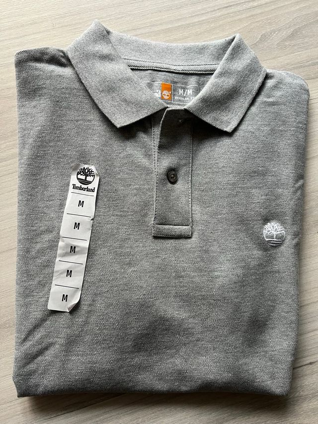 Polo Timberland gris - Talla M