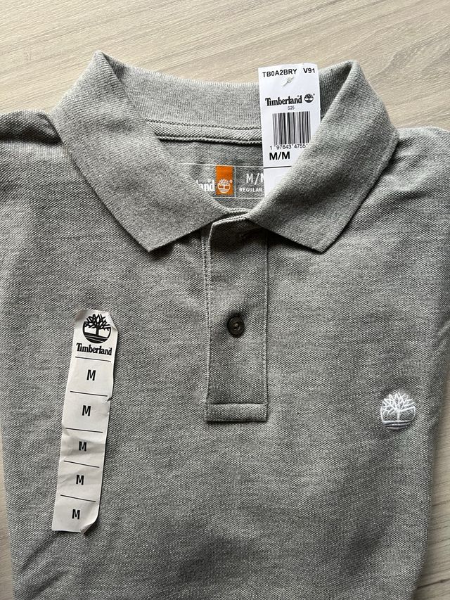 Polo Timberland gris - Talla M