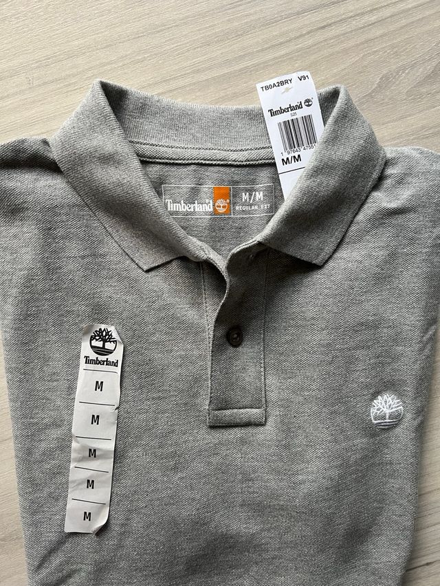 Polo Timberland gris - Talla M