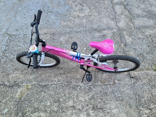 Bicicleta niña rosa 20" pulgadas Jl wenti Mtb-500
