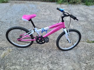 Bicicleta niña rosa 20" pulgadas Jl wenti Mtb-500