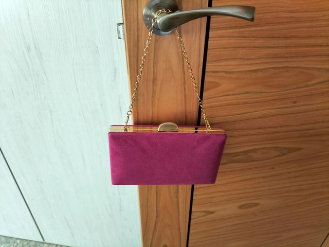 Bolso fiesta fucsia
