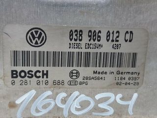 Seat 1118921 centralita motor 038906012cd ibiza