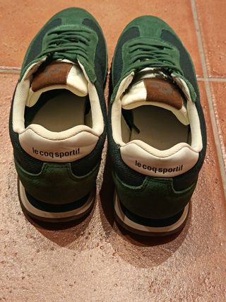 Zapatillas Le Coq Sportif verdes