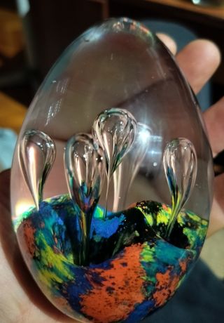 Bola de vidrio soplado de Murano (90's)