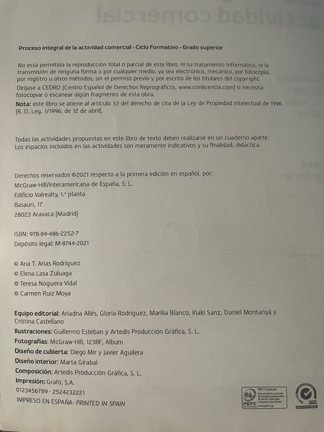 Proceso integral de la actividad comercial