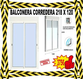 Balconera Corredera 218x120