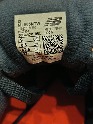 Zapatillas New Balance 574 - Azul y Rojo