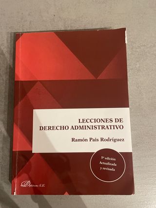 Lecciones de Derecho Administrativo