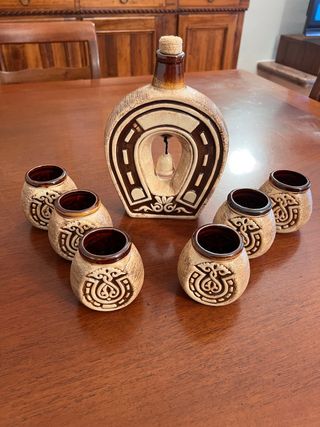 Set da liquore vintage Ucraina