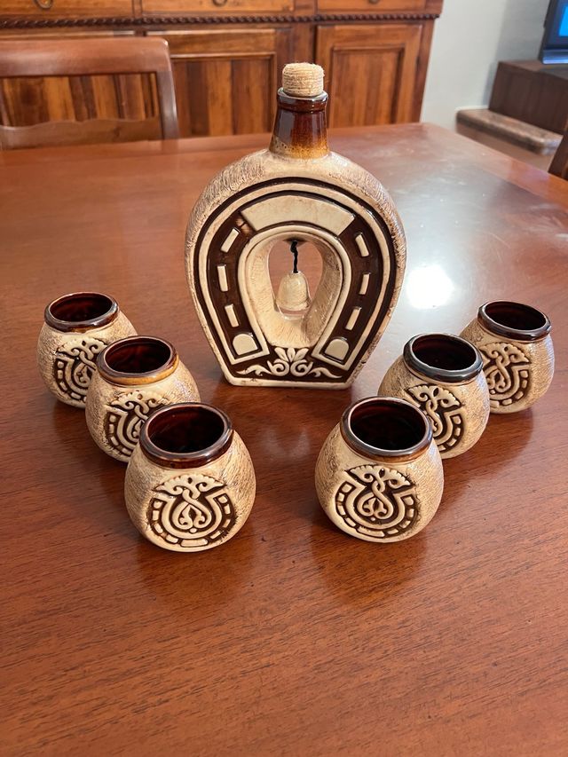 Set da liquore vintage Ucraina