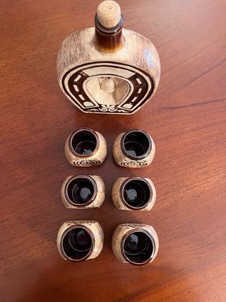 Set da liquore vintage Ucraina