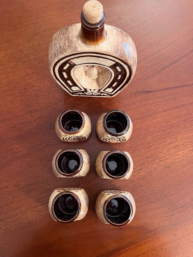 Set da liquore vintage Ucraina