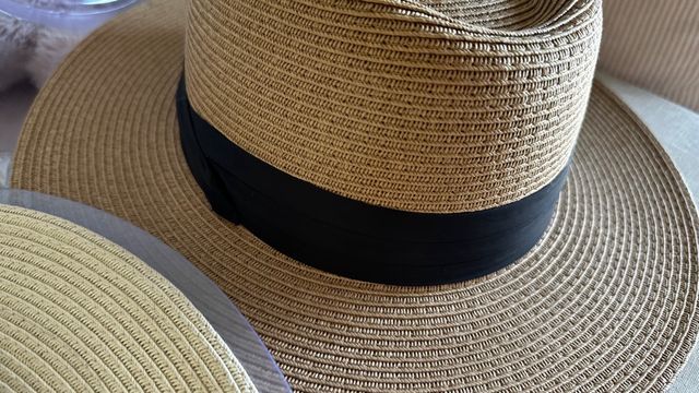 2 unidades Sombrero de Paja de ala Ancha