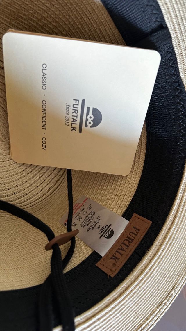 2 unidades Sombrero de Paja de ala Ancha