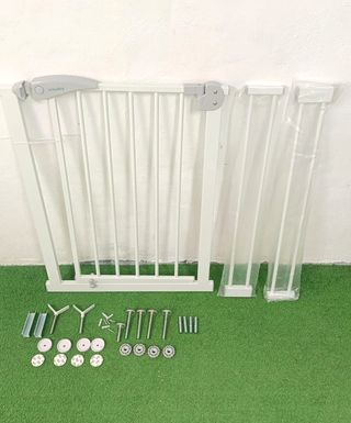 Barrera seguridad, 65-91cm, Star Ibaby