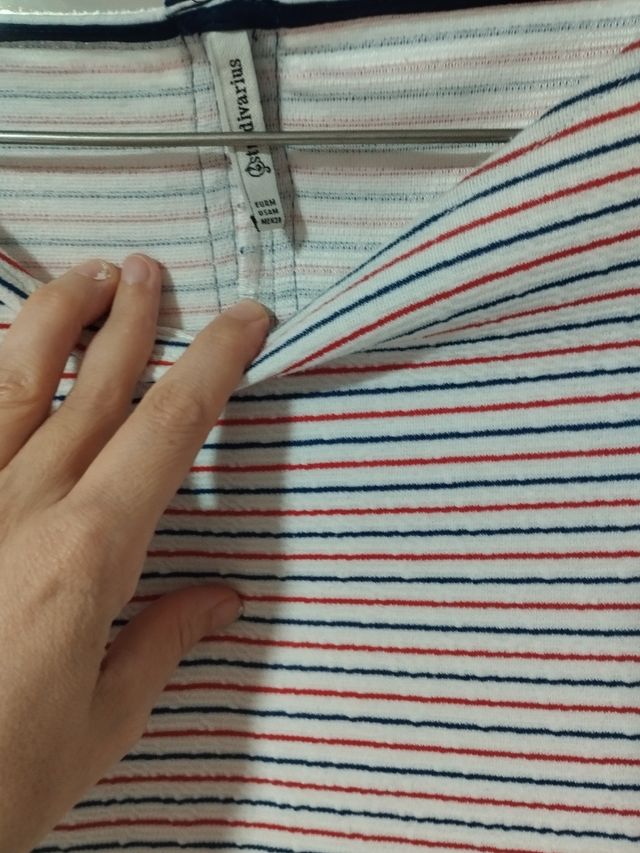 Vestido rayas Stradivarius