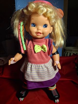 Bambola Baby Rollerblade Mattel anni '90