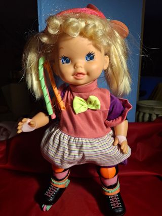 Bambola Baby Rollerblade Mattel anni '90