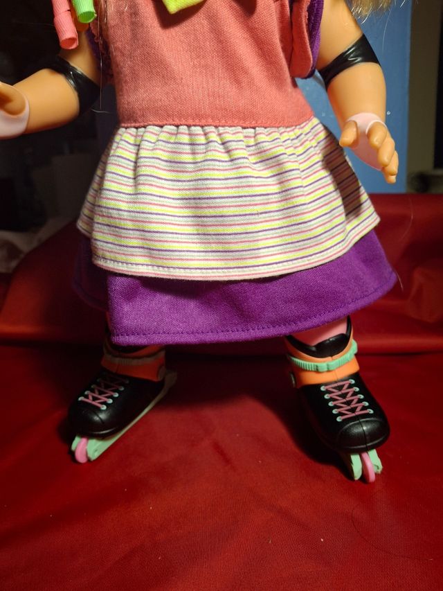 Bambola Baby Rollerblade Mattel anni '90