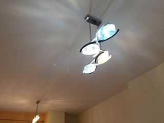 Lámpara techo moderna 4 luces