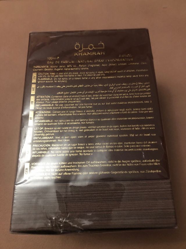 Lattafa Khamrah Qahwa Perfume 100ml