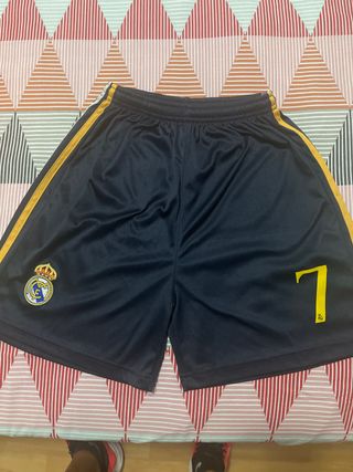 Shorts Real Madrid niño talla 8 a 10 años