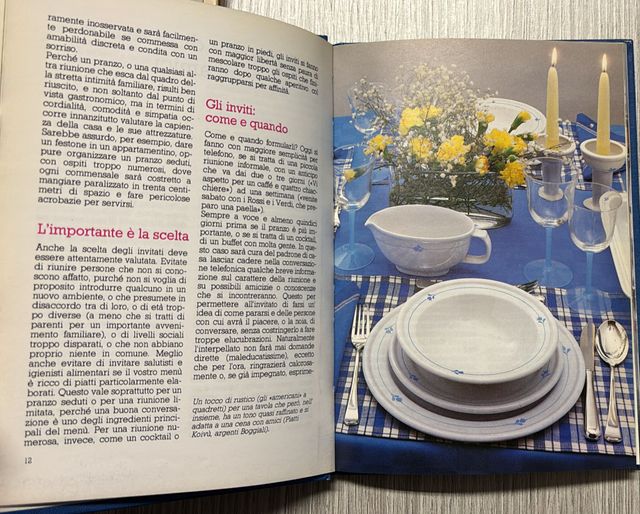 La tavola dalla A alla Z