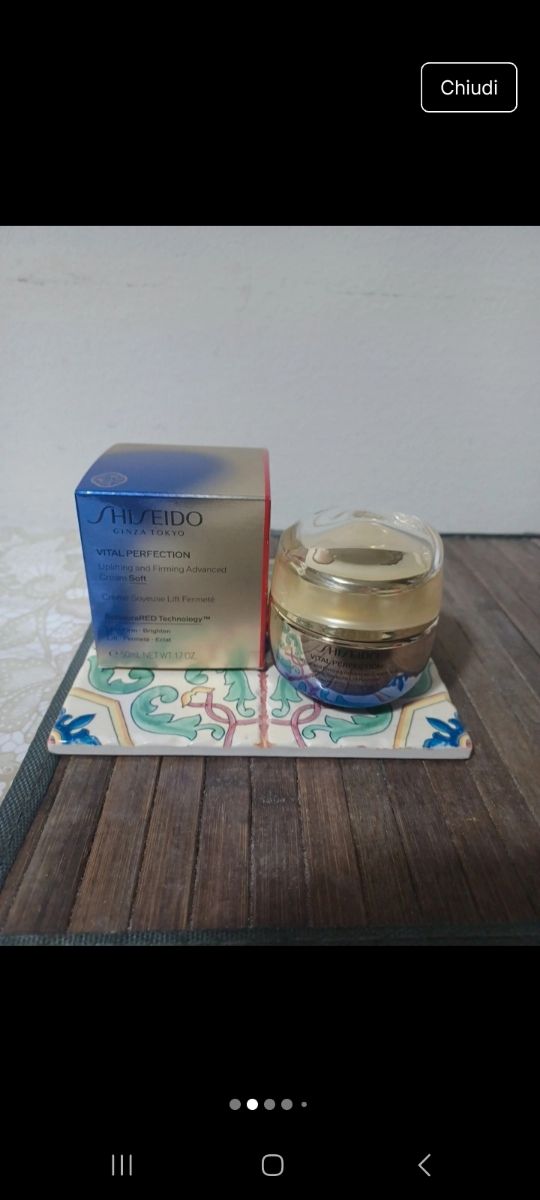 Crema viso Shiseido Vital Perfection 50ml