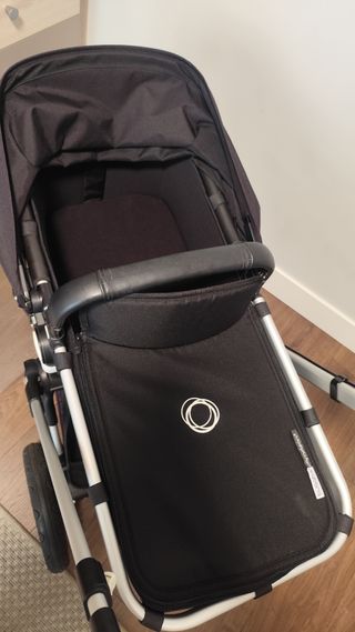Carrito Bugaboo Capazo y silla Negro