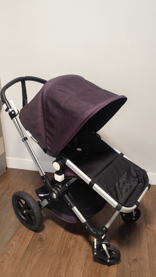 Carrito Bugaboo Capazo y silla Negro