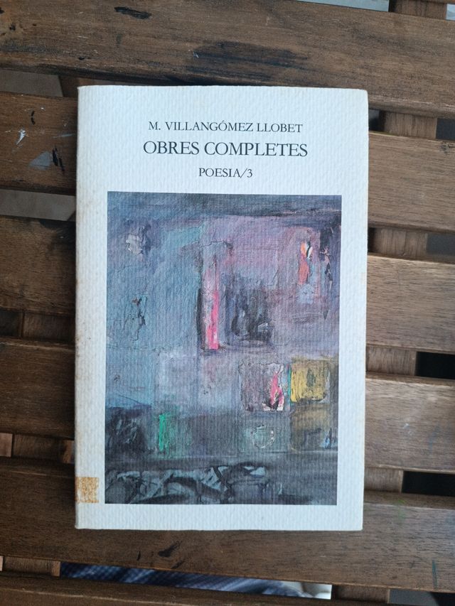 Obres completes I,II i III de Marià Villangómez 