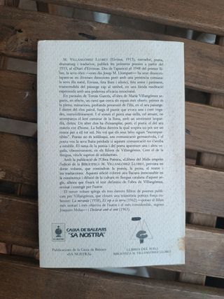 Obres completes I,II i III de Marià Villangómez 