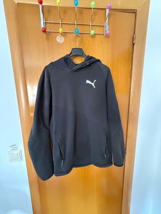 Chaqueta Puma negra deportiva