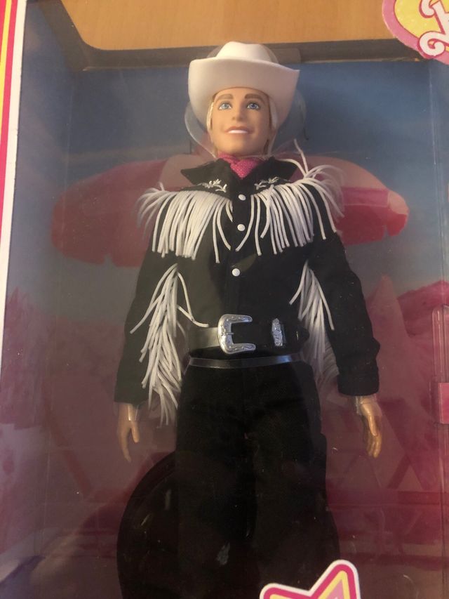 Muñeco Ken Barbie La Película Vaquero