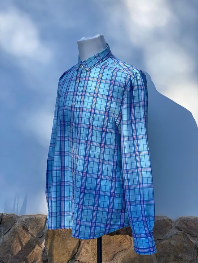 Camisa Núñez de Arenas cuadros azul