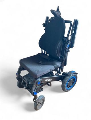 Silla ruedas eléctrica plegable Q50R + Respaldo