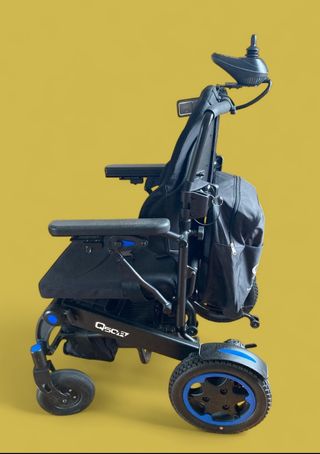 Silla ruedas eléctrica plegable Q50R + Respaldo