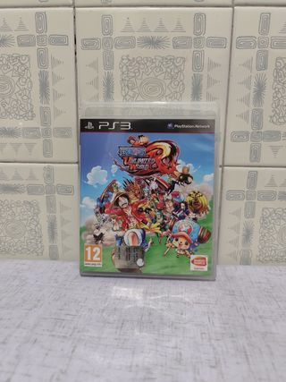 PS3 One Piece Unlimited World Red