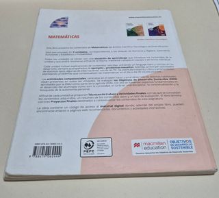 Matemáticas 4º ESO- Libro matemáticas ámbito cient
