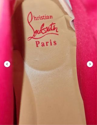 Louboutin - Sneakers con borchie nere