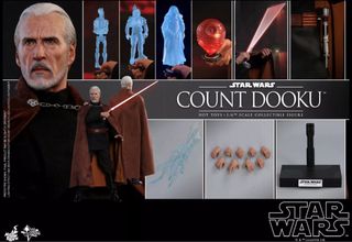 Figura Conde Dooku Hot Toys 1/6