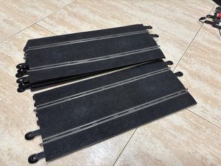 Scalextric: Pista y Velocímetro